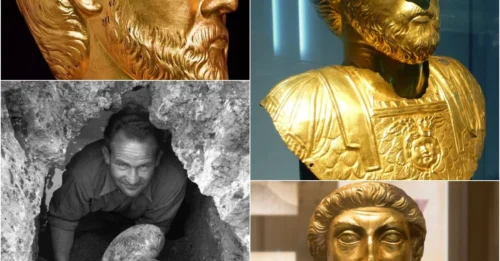 The Golden Mystery of Marcus Aurelius: A Roman Emperor’s Bust Found in a Sewer