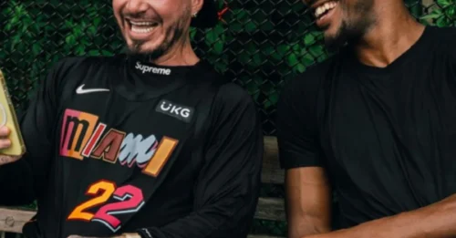 J Balvin was the reason Jimmy Butler had an emotional outburst in public!