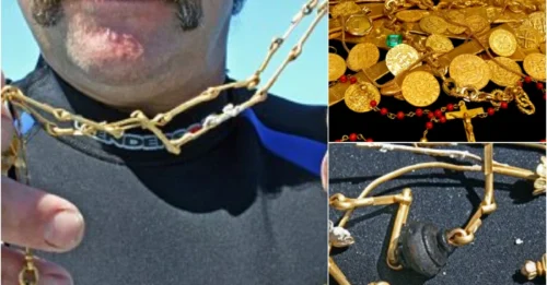 Incredibly preserved 800-year-old gold necklace was found in a shipwreck along with many other artifacts from the Song Dynasty