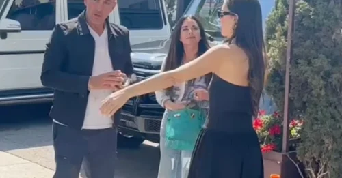 Even amid divorce rumors, Kyle Richards doesn’t shy away from rocking a $100K bag to meet Mauricio Umansky!