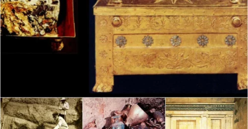 Discovery of the golden tomb of King Philip II, one of the greatest archaeological discoveries of the 20th century