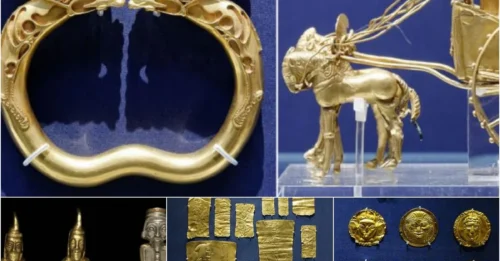 An incredible treasure discovered near the Oxus River is one of the most valuable collections of ancient Persian artifacts