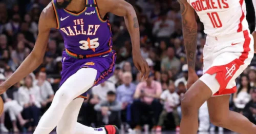Kevin Durant's Trade Asking Price Reportedly 'Lowered' by Suns Amid Rockets Rumors: KD Fans Outraged Over This Insult to Their Idol