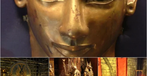 Priceless golden mask and “completely legendary” treasure estimated at 500 tons of gold in the story of King Solomon’s spectacular wealth in 931 BC