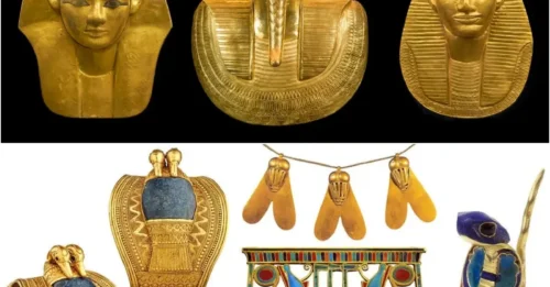 The Egyptian Pharaoh’s tomb is intact and never known, along with hundreds of tons of gold discovered in Tanis