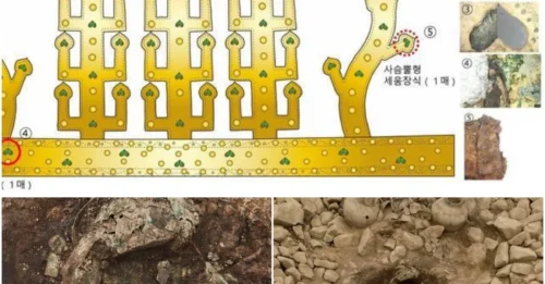 Archaeologists In South Korea Find A 1,400-Year-Old Crown Decorated With Jewel Beetle Wings