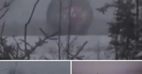 A HUGE SPHERE EMITTING LUMINOUS DESIGNS WAS FILMED IN RUSSIA—SPARKING CLAIMS OF ALIEN TECH SENDING MESSAGES HIDDEN IN PLAIN SIGHT.