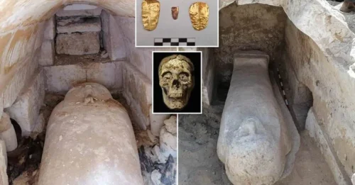 13 Ancient Egyptian Mummies with Gold Tongues Found at Oxyrhynchus