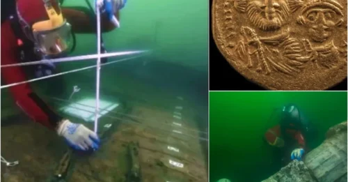 After 2,200 years sank to the bottom of the ocean and disappeared for centuries. Mysteriously destroyed temple and ship full of treasure found in “Egypt’s Atlantis”
