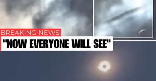 As the eclipse darkened Texas skies, a strange object pierced the clouds—silent, swift, and gone before anyone could believe it.