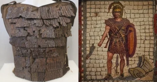 One-of-a-Kind Roman Lorica Squamata Armor Restored