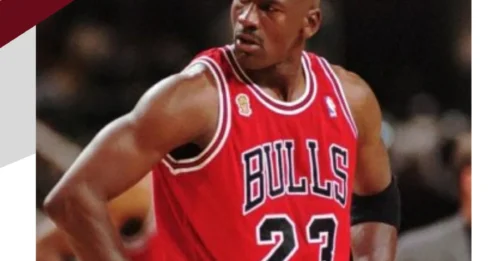 Michael Jordan once 