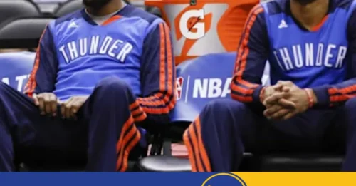 Former Thunder star goes big on social media right after his old team makes NBA history with a championship win!