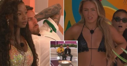 Megan and Tommy erupt in a heated argument over a ‘sensitive innuendo’ – while the rookie’s sleepover shakes the entire villa!