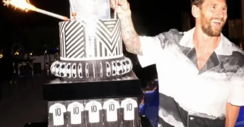 The secret behind Messi's giant birthday cake – Beckham and family reveal little-known moments from his 38th birthday!