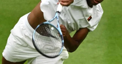 Wimbledon’s fastest serve record shattered by Mpetshi Perricard – just before his bizarre match interruption against Fritz!