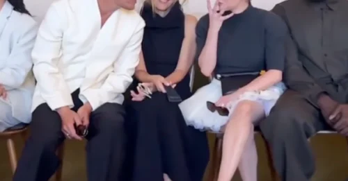 Matthew McConaughey y Emma Roberts ignoran a una actriz de primera línea en un incómodo video de desfile de moda