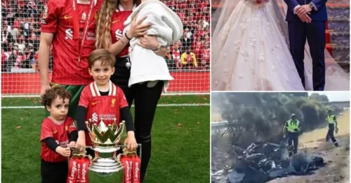Unbelievable: Diogo Jota suddenly passes away, leaving behind his newlywed wife and millions of broken hearts.