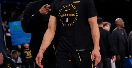 SHOCKING: Warriors rookie banned from playing at the last minute – Steph Curry watches as half the roster is missing!
