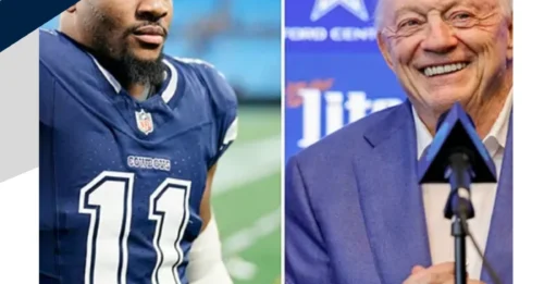 Micah Parsons is set to leave the Cowboys after a contract dispute with Jerry Jones – and the boss already has a replacement lined up!