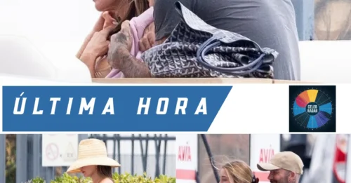 David Beckham es todo un padre cariñoso mientras se une a su hija Harper y a su elegante esposa Victoria para sus vacaciones de verano anuales en un yate de £ 16 millones en St Tropez, con su hijo Brooklyn notablemente ausente en medio de una disputa familiar.