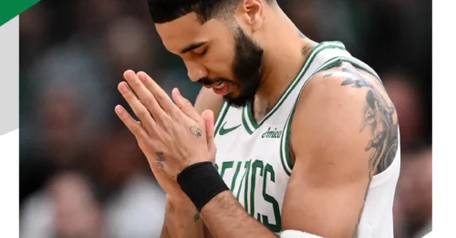 Scoring 26.8 points per game isn’t even as shocking as Jayson Tatum’s latest four handwritten words on social media!
