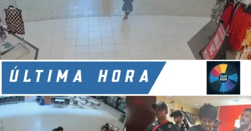Una cámara de seguridad de terror muestra un momento perturbador: un joven de 26 años secuestra a una niña de 3 años de un centro comercial después de que sus padres le quitaran los ojos de encima mientras compraban.