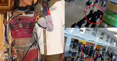 Sha'Carri Richardson, furiosa, golpea a su novio en el aeropuerto de Seattle en impactantes imágenes de seguridad tras su arresto.