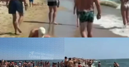 Al menos tres bañistas murieron tras ser destruidos por minas marinas que llegaron a playas turísticas en Ucrania.