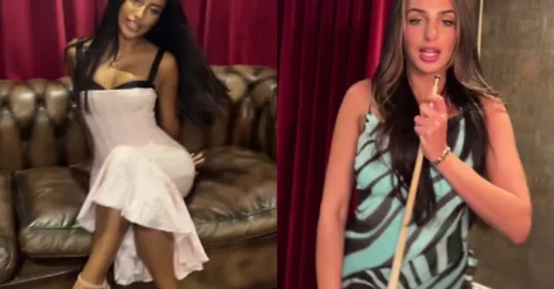 Toni Laites and Shakira Khan Set the Internet on Fire With a Steamy Pool Table Makeout Session—Fans Are Losing It!