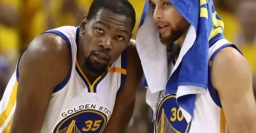 Kevin Durant appears to shade former Warriors teammate Steph Curry