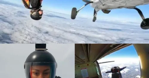La paracaidista Jade Damarell cayó desde 15.500 pies hasta su muerte horas después de la ruptura