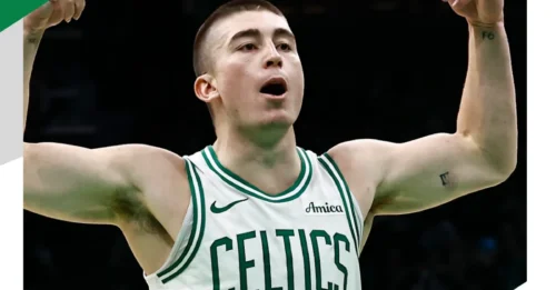 At last, Payton Pritchard secured the very thing he’s been threatening the Celtics with