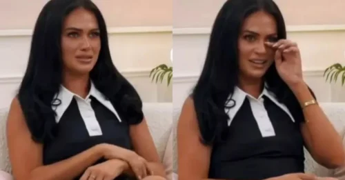 Olivia Hawkins is utterly devastated, breaking down in painful tears after being mercilessly rejected by Louis Russell