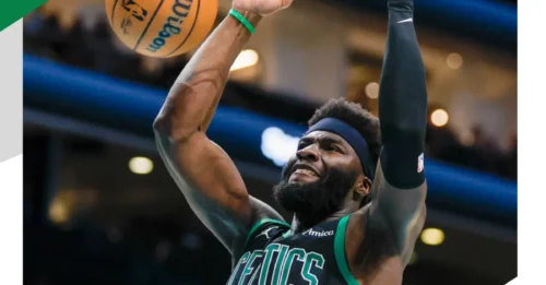 The Celtics giant’s unbelievable debut has rewritten EuroBasket history.
