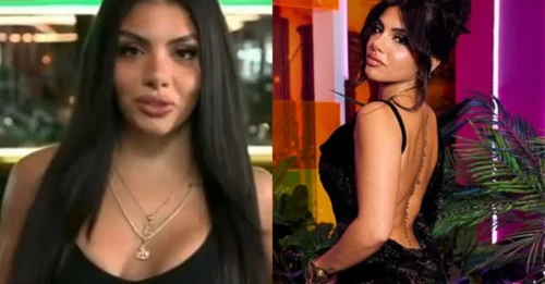 The reason why a Reality Show star stood next to an NFL commentator is blowing up social media