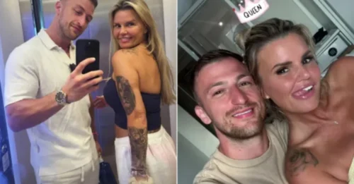 A shocking scene on Kerry Katona’s birthday: Her young boyfriend’s unexpected move