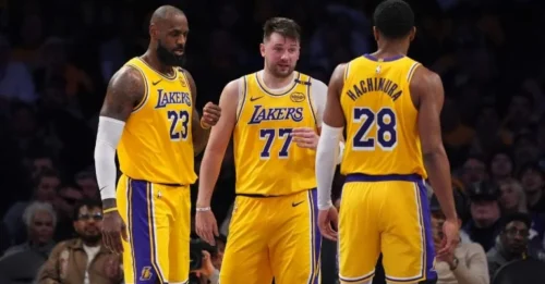 NBA Shock: Los Angeles Shocked by LeBron James' Stunning Message to Teammate Luka Doncic.