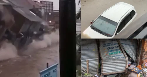 Inundaciones devastan Bali, destino turístico británico para mochileros: edificios sepultados por torrentes y al menos seis muertos
