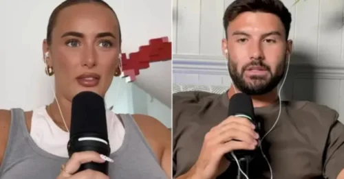 TOTAL MELTDOWN: Days After Their Shock Split, Love Island Winners Millie Court and Liam Reardon's Podcast Gets AXED