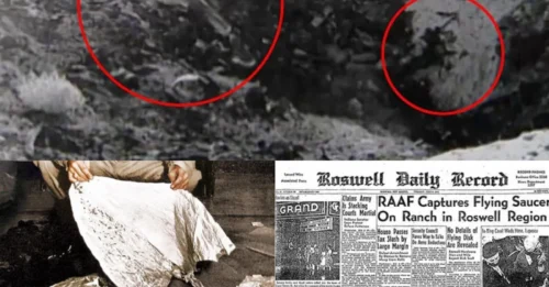 Imágenes de Roswell subidas a los Archivos Nacionales muestran restos de ovnis y cuerpos extraterrestres.