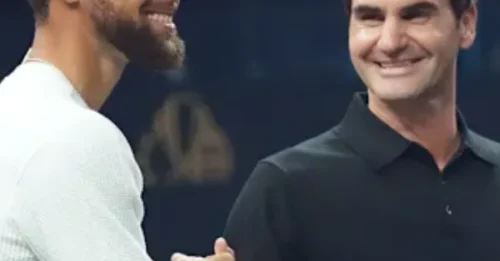 Fans Are LOSING IT Over Curry and Federer's Unbelievable 'Pass The Torch' Moment