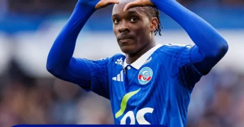Chelsea-Bound Striker Sparks Uproar: Strasbourg Captain’s Bold Celebration Stuns Fans
