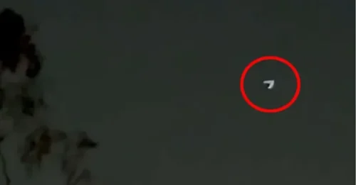 Un misterioso OVNI en forma de V se cierne sobre Los Ángeles en un video inquietante mientras un testigo dice que 