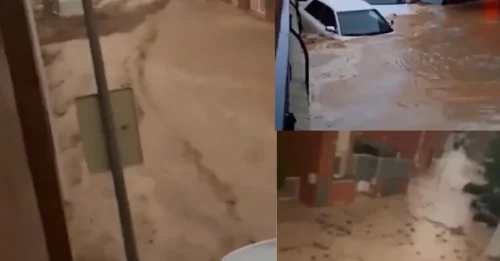 España sufre terribles inundaciones: el diluvio deja a conductores atrapados y calles bajo el agua… y se emite alerta roja por MÁS lluvia