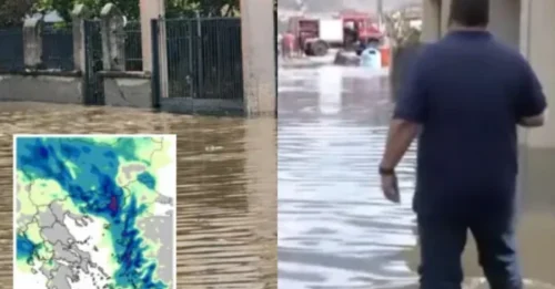 Ahora Grecia se prepara para una monstruosa tormenta de 48 horas con GRANIZO que afectará a las islas turísticas después de que España y Sicilia fueran azotadas por inundaciones.