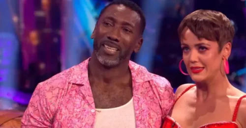 STAGE SHOCKER: Jimmy Hasselbaink Accidentally Turns 'Strictly' Into a Daring Fashion Show, and Viewers Can't Look Away From That 'Revealing' Area!