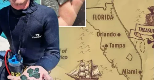 Un cofre del tesoro perdido hace mucho tiempo, valorado en un millón de dólares, que se hundió en un galeón español hace 300 años, finalmente fue rescatado de las profundidades.