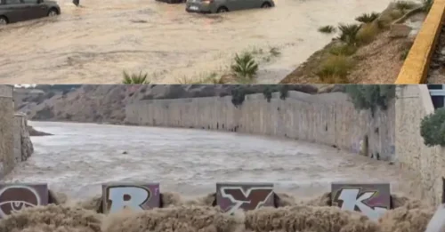 Alerta roja para las costas españolas con peligro extraordinario de inundaciones y 25 centímetros de lluvia