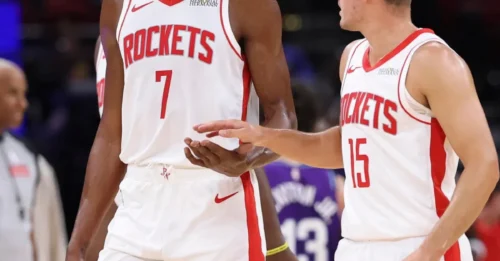 $300M OFFENSIVE EXPLOSION: Rockets Trade Young Sharpshooter to Form Historic Kevin Durant Scoring Trio